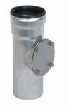 JOSAM JF-2050 Stainless Steel 4" Push-Fit Access Pipe