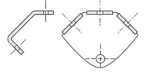 ACO  Diameter AP Set for Axial Fixing