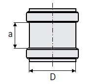 ACO 4.33 (110) Diameter Repair Coupling