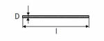 ACO 0.31 (M8) Diameter AP Threaded Support Poles M8