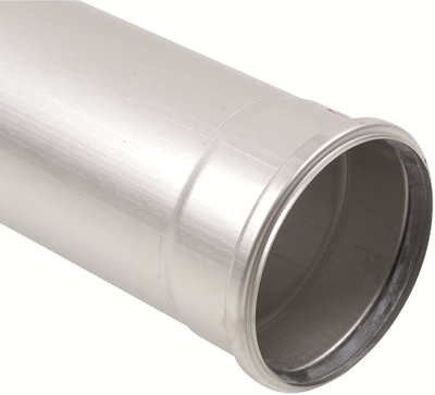 BLUCHER Stainless Steel 6" Push-Fit Pipe .5L 316L