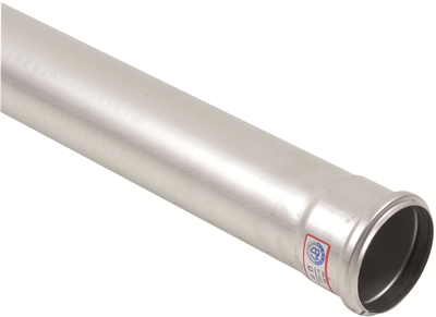 BLUCHER Stainless Steel 3" Push-Fit Pipe 2.5L 316L