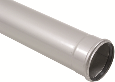 BLUCHER Stainless Steel 4" Push-Fit Pipe 3.3L 316L