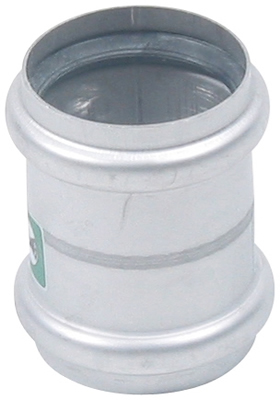 BLUCHER Stainless Steel 2" Double Slip Coupling 316L