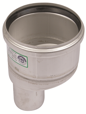 BLUCHER Stainless Steel 2" Eccentric Reducer 316L