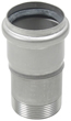 BLUCHER Stainless Steel 1 1/2" Male Adapter 316L