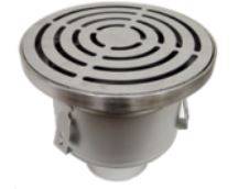 JOSAM 42440 Series Stainless Steel 8" Floor Drain