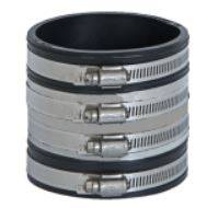 JOSAM JA-4602 Push-Fit 6" Glass Transition Coupling