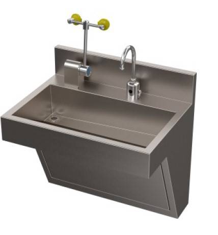 W-2230-DM ADA Stainless Wash Sink w/deck mount faucet