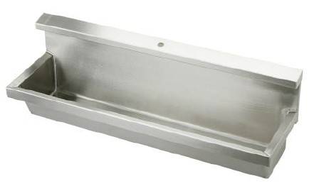 Stainless Steel Trough Urinal (48" x 14" x 8")