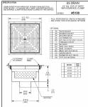 Josam 45130 Series Stainless Steel Floor Drain