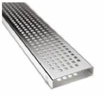 700 MM (27.55”) Quadrato Grate, Brushed Stainless