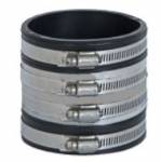 JOSAM JA-4201 Stainless Steel 2" Push-Fit NH/SV/XH/SCH40/Glass Transition Coupling