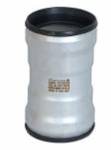 JOSAM JF-6505 Stainless Steel 8" Push-Fit Double Coupling