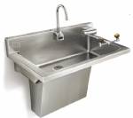 Wicketts W-2230-JPH-ADA Stainless Wash Sink