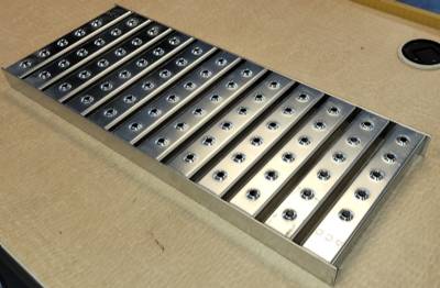 ACO Modular 200 B Class Multislot 5 Grate 1/2 Meter