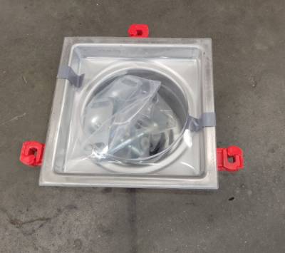 ACO Stainless Vertical Floor Drain 8"x8"